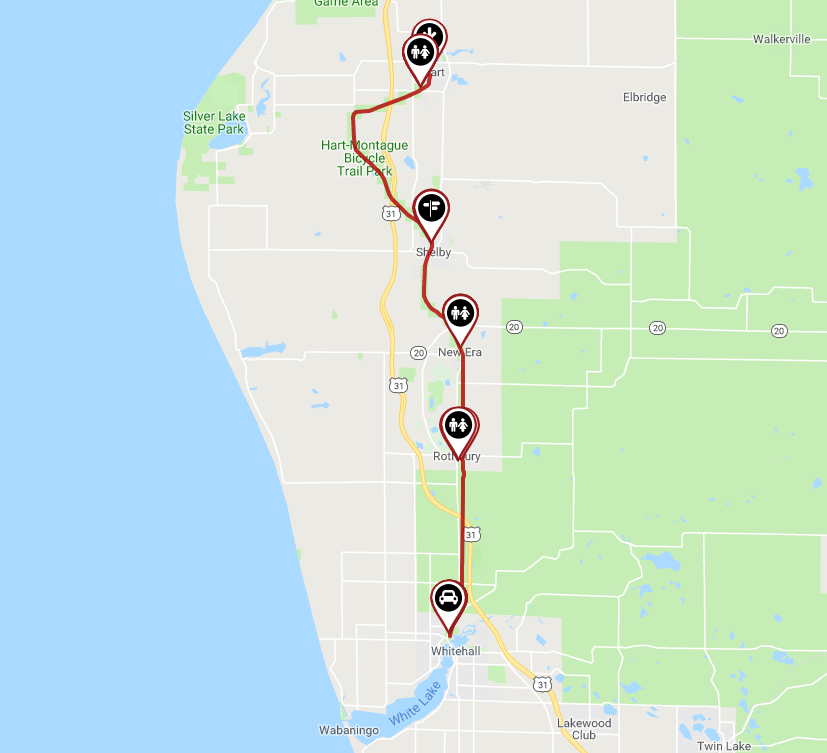 HartMontague Trail (MI) Fastest Known Time